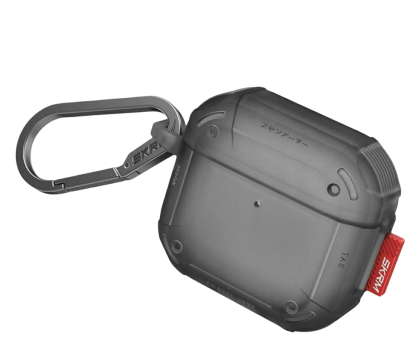 Etui na słuchawki Skinarma Etui Mecha CE do AirPods 4 smoke